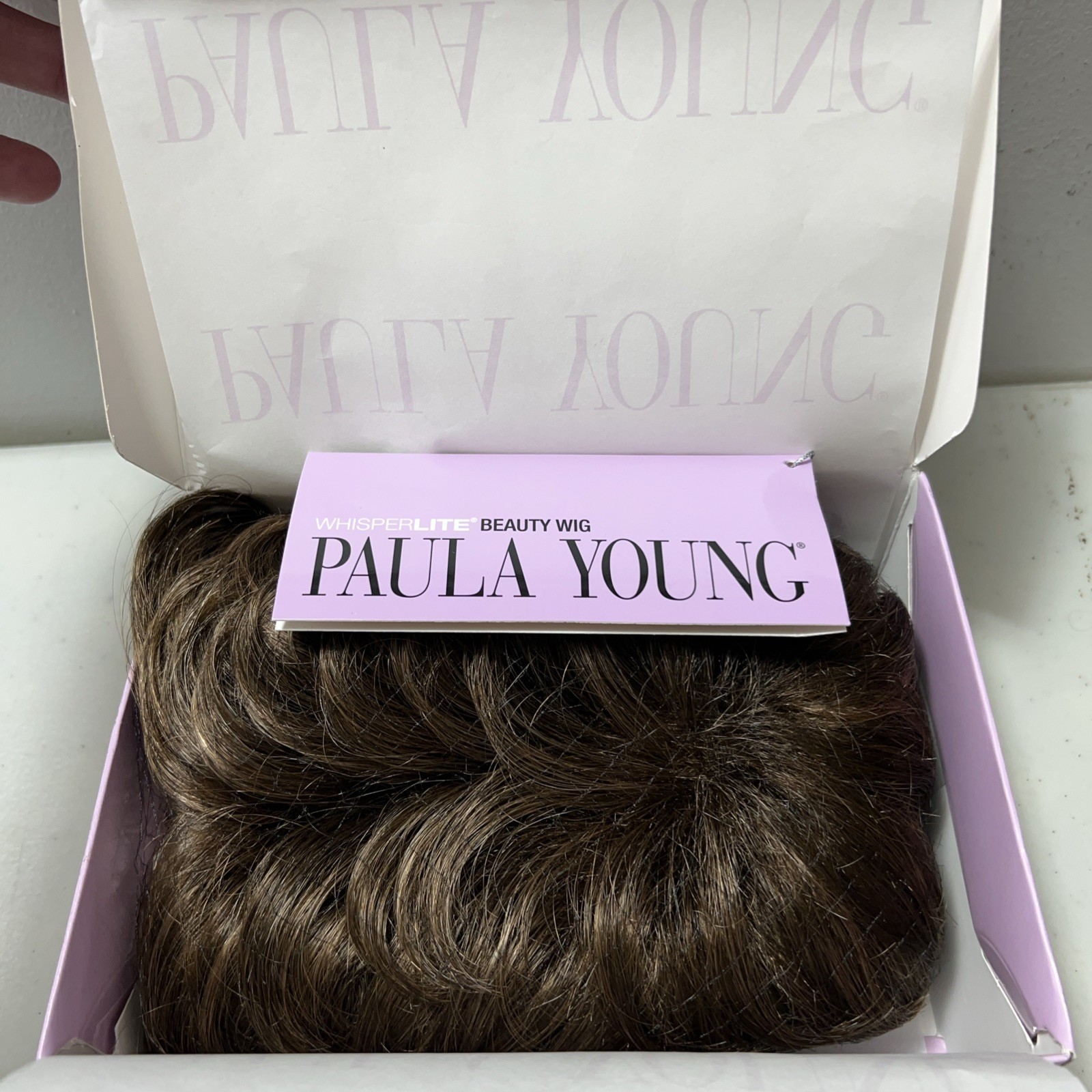 Paula Young Whisperlite Deluxe Abby Wig Average Size Pecan Delight NEW SEE NOTES