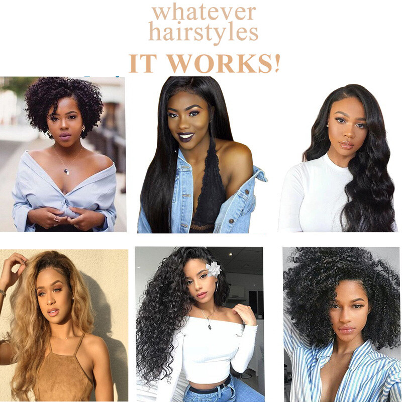 CLEARANCE 3Bundles Deep Curly Wave Indian Virgin Human Hair Extensions Weft 300G