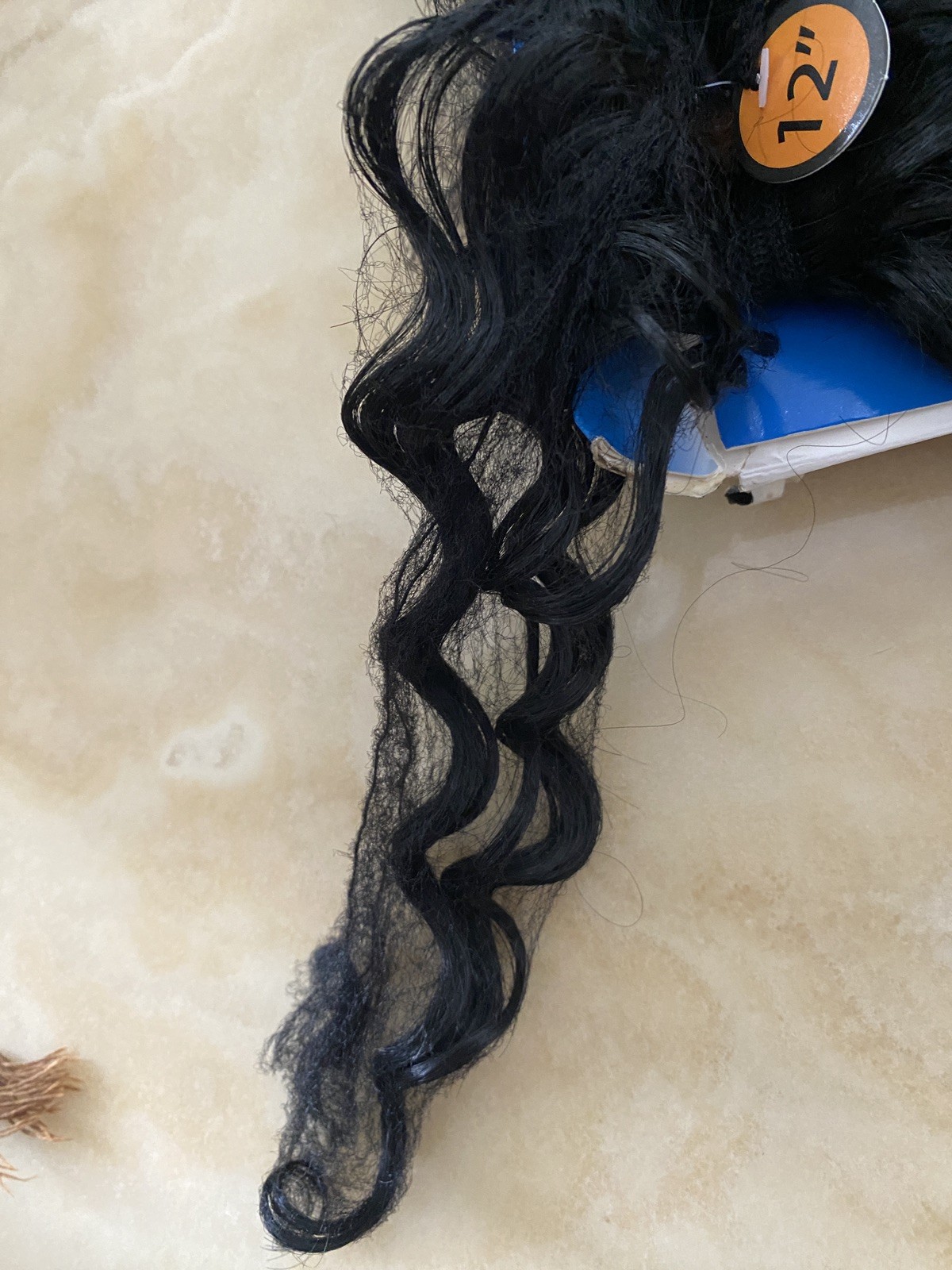 HAIRTREND SYNTETHIC ALL IN ONE DEEP CURLY HAIR 10 12 14 16 & “12 CLOSURE 1B/30