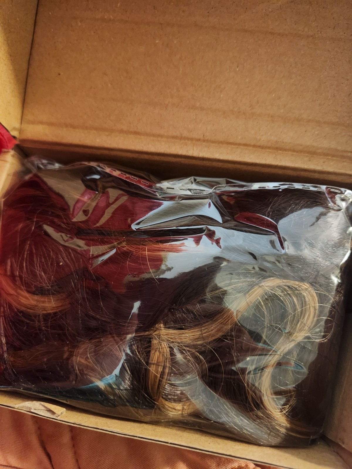 18″ Highlight Ponytail Extension Claw Clip Wavy Thick Hairpiece Chocolate Brown