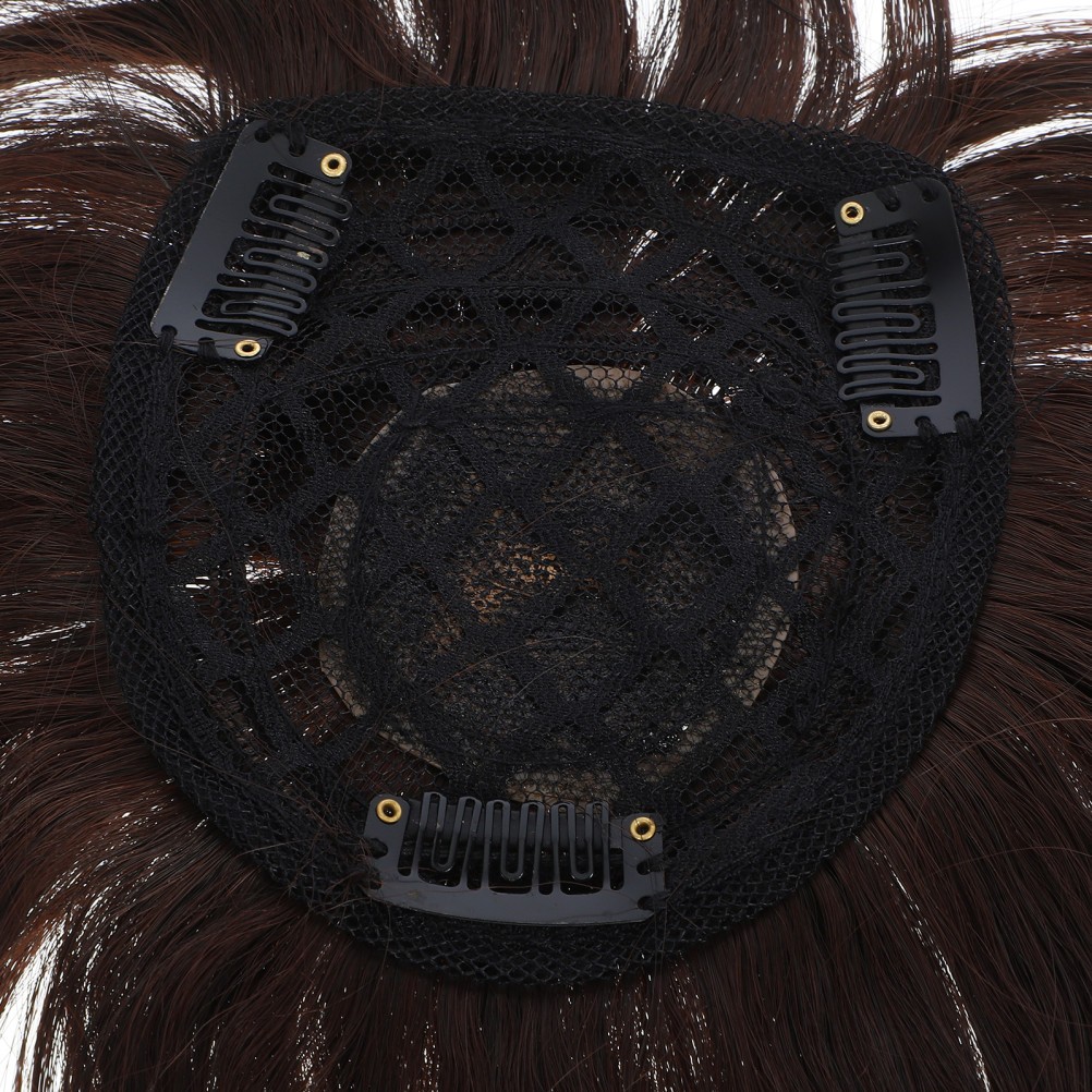 Hair Volume Topper High Temperature Fiber 1Set 7.9×5.1×5.1in