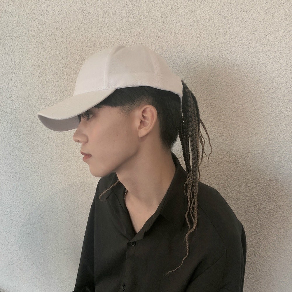 Adjustable FOR BRAIDED Dreadlock Hat – Black White Options for Women and Men