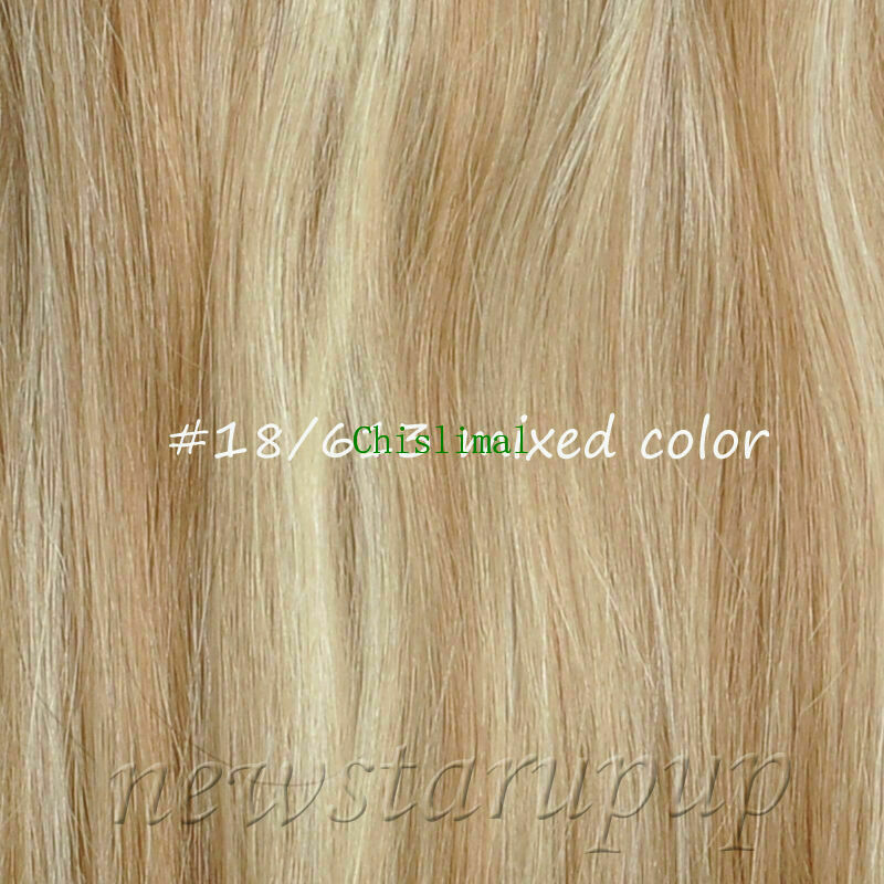 16-30 inches good Straight Remy Human Hair Hidden Invisible Wire Hair Extensions
