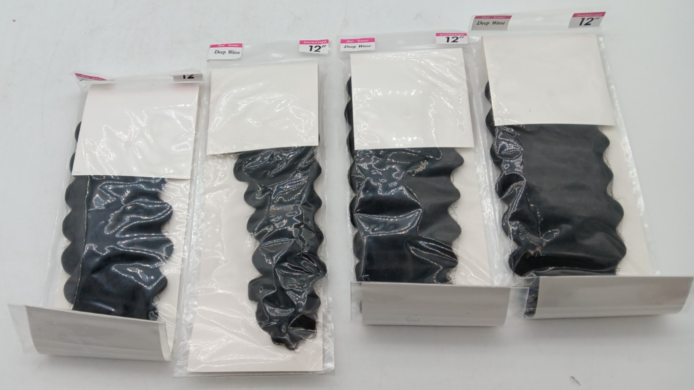 ISEE HAIR | 4 Deep Curly Bundles 12″ | Closure 10A 20″ | DEEP WAVE