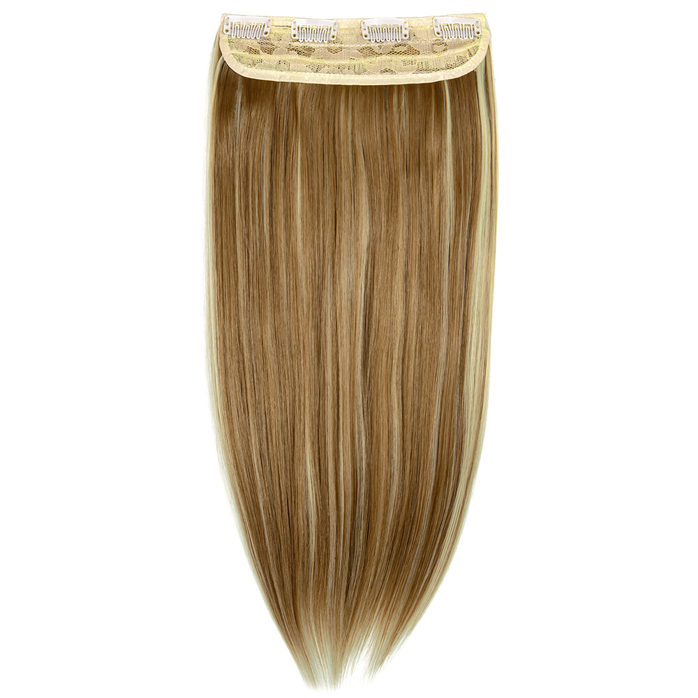 18″ Straight Long 4 PCS Set Thick Clip in on Hair Extensions Straight Bundles US