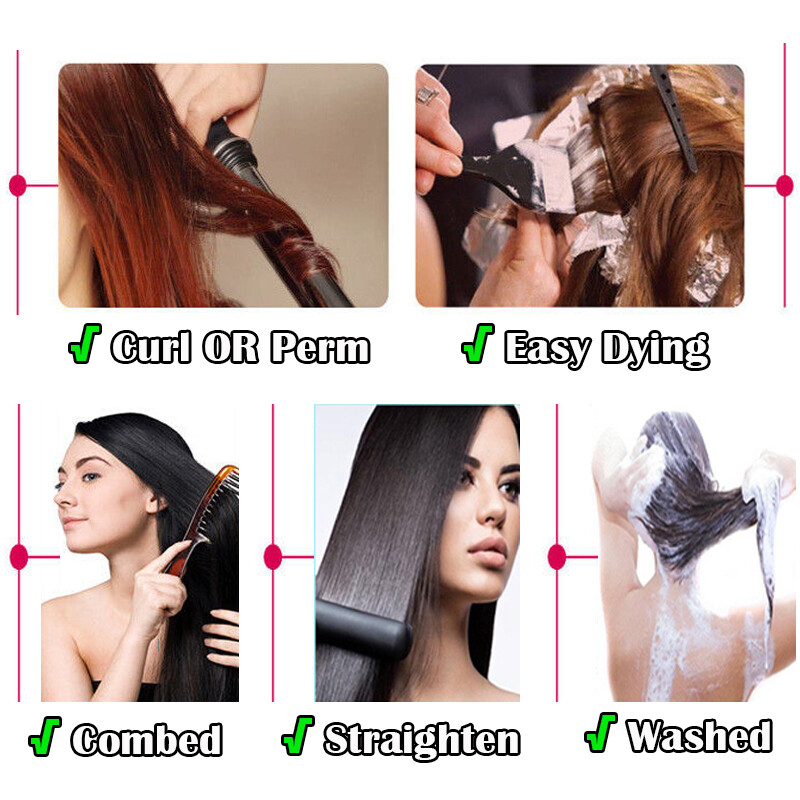 CLEARANCE 100% Human Hair Extensions Clip In Real Remy Hair Extensions Full Head
