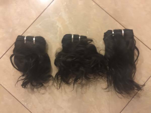 7″ 8″ 9″ 10″ 11″ Virgin Indian Hair Bundles from India…..100% Human Hair