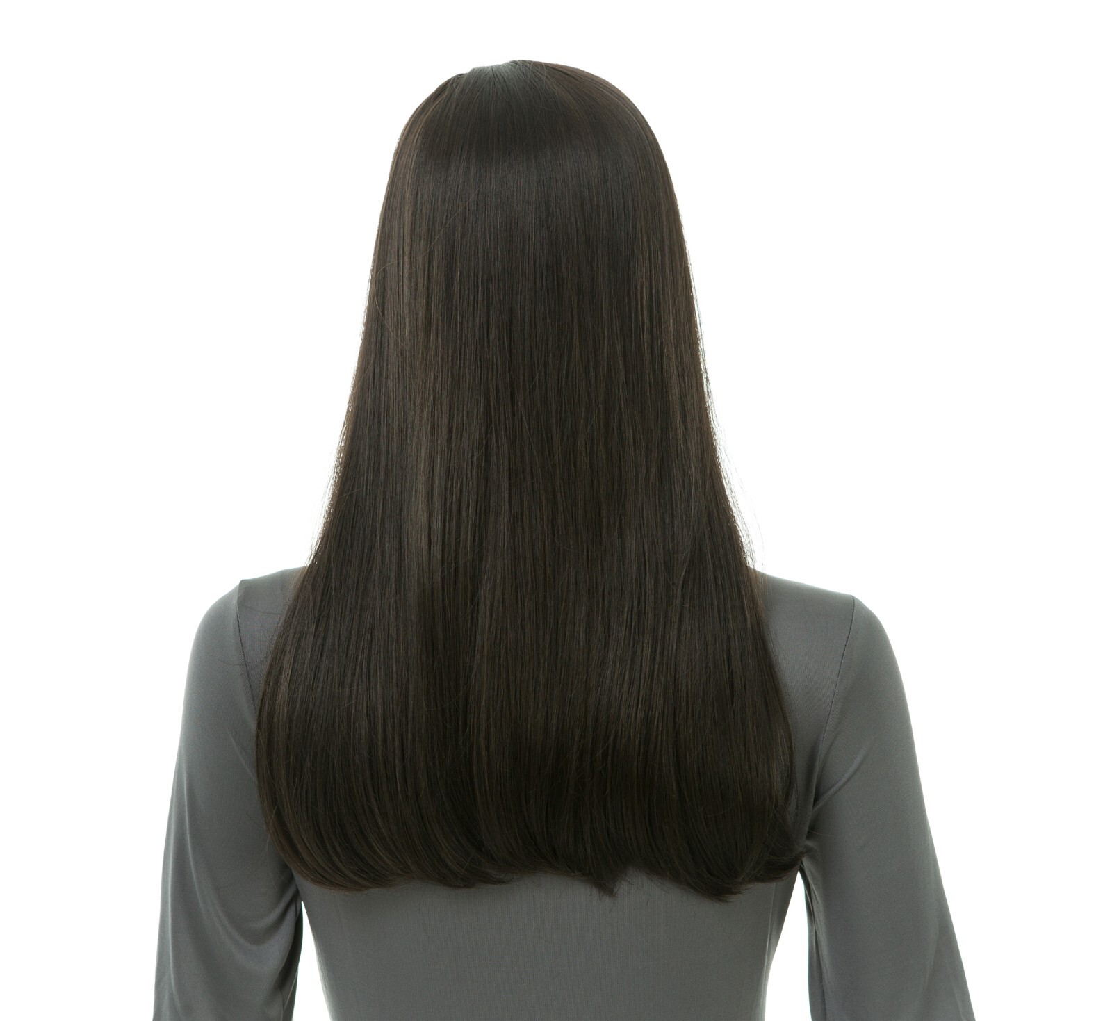 Onedor 18 Inches Long Straight Synthetic Hair Women Full Head Wig