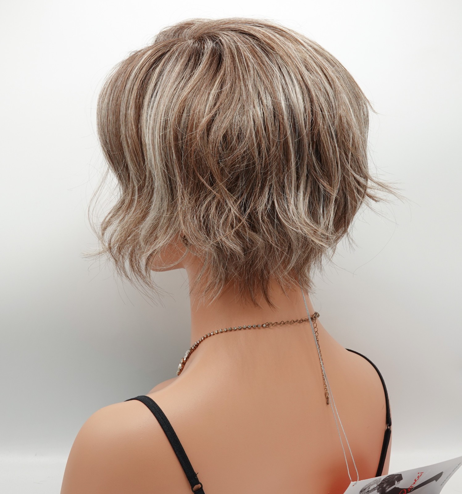 COOKIE Wig ELLEN WILLE Dark Sand Frosted, CLEARANCE HeatFriendly, Mono Part+Lace