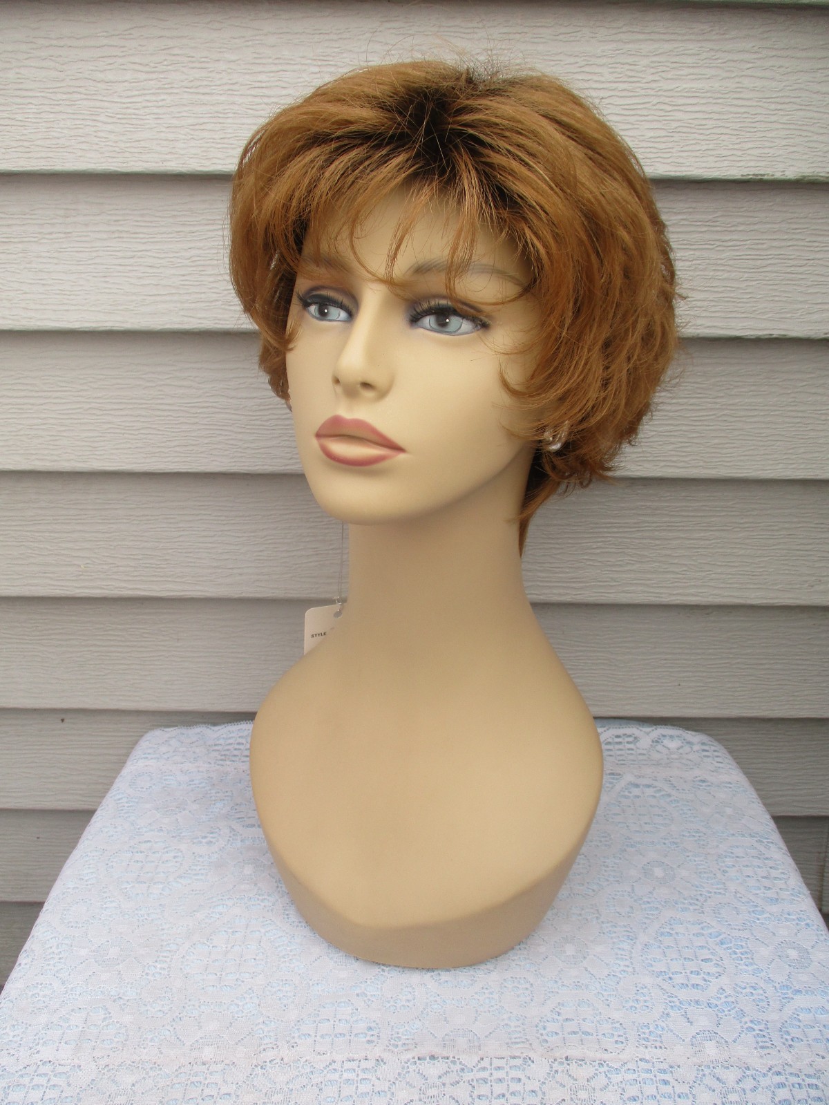 Trendy MYSTERY WIG Size Average Color COPPER RED Shade TAGS REMOVED from CAP