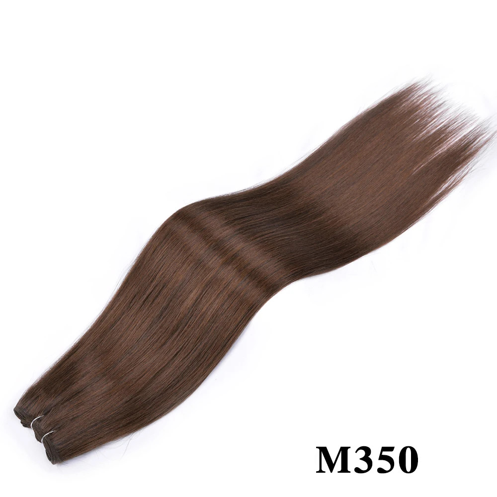 High Temperature Ombre Blonde 22-26 Inch 150g Soft Bio Straight Synthetic Hair