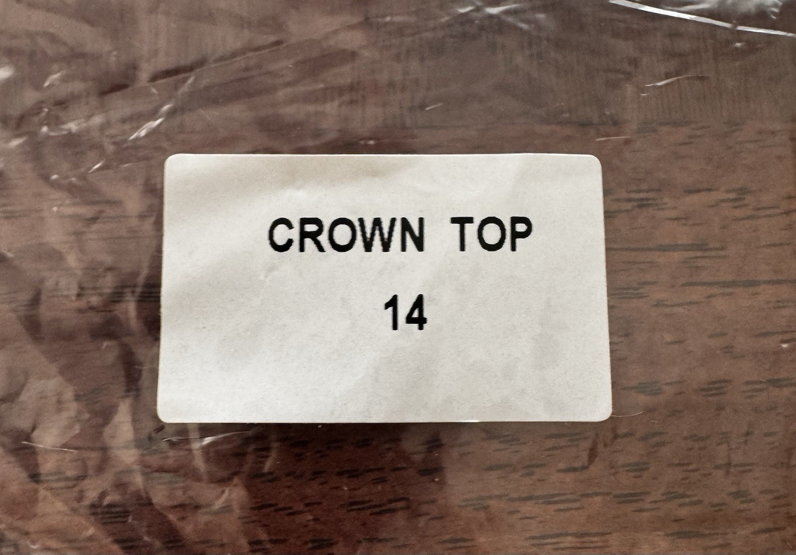 The Hair Shop Crown Top 14” Human Hair Topper Brown Balayage Ombre