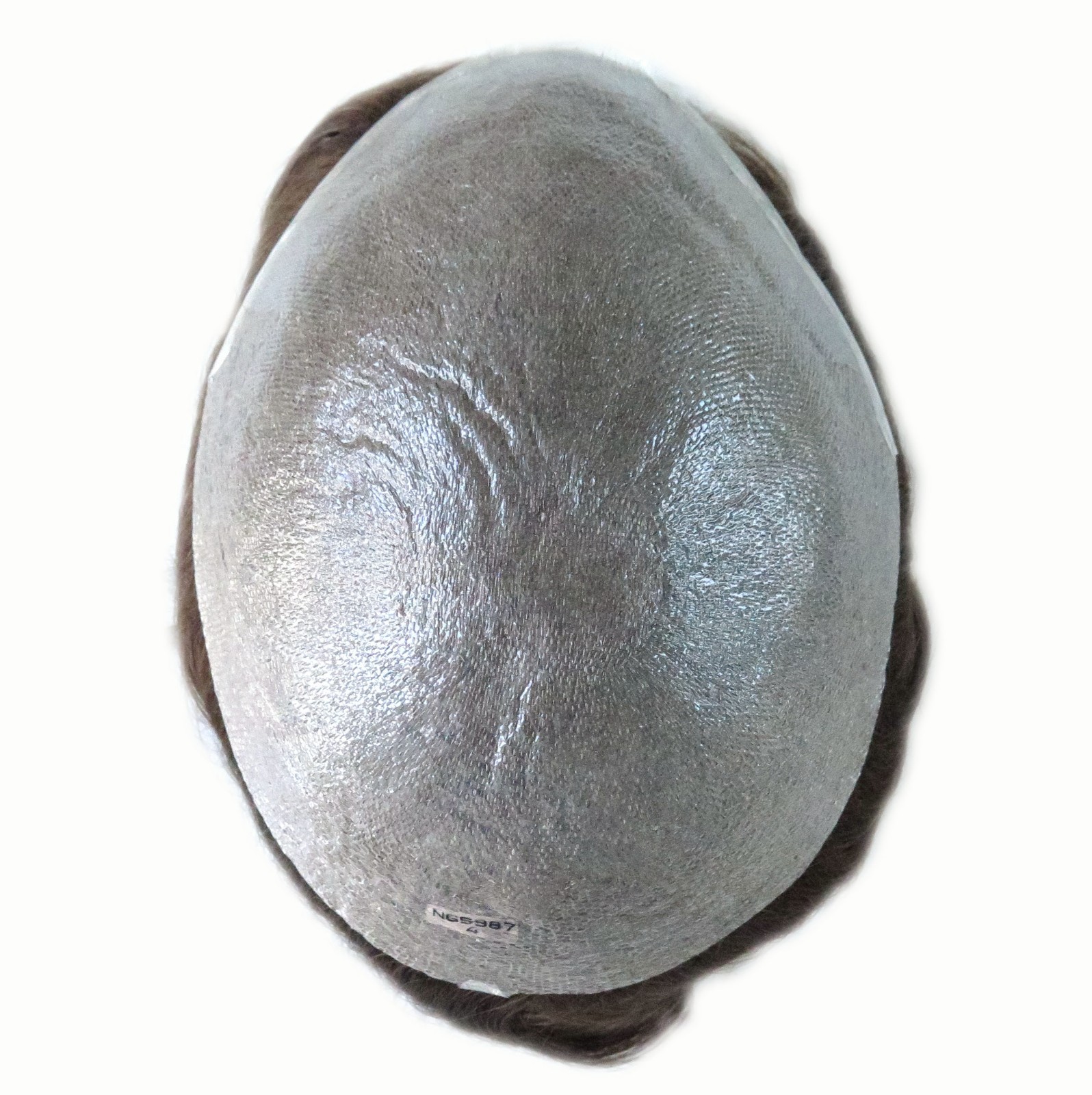 Toupee for Men Human Hair System Mirco Thin Skin 0.02mm Dark Blonde Hairpiece#18