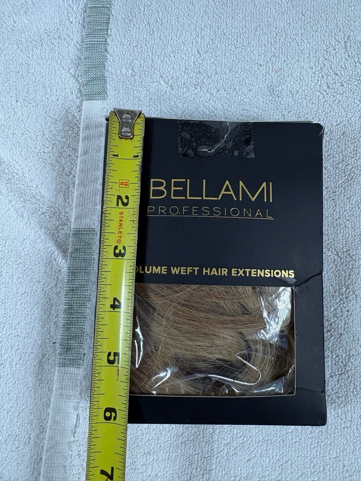 Bellami Pro Volume Weft Hair Extensions 16″ 120g Caramel Blonde #18/46 Humanremy