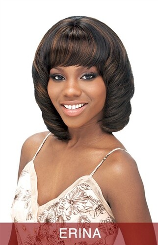 ERINA – VANESSA FIFTH AVENUE SYNTHETIC SHORT LAYERED BOB WIG