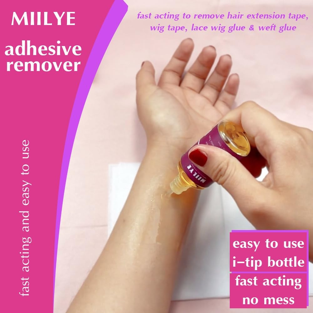Glue Spray Set for Front Lace | White Glue and With Melting Band | Lace Kit f…