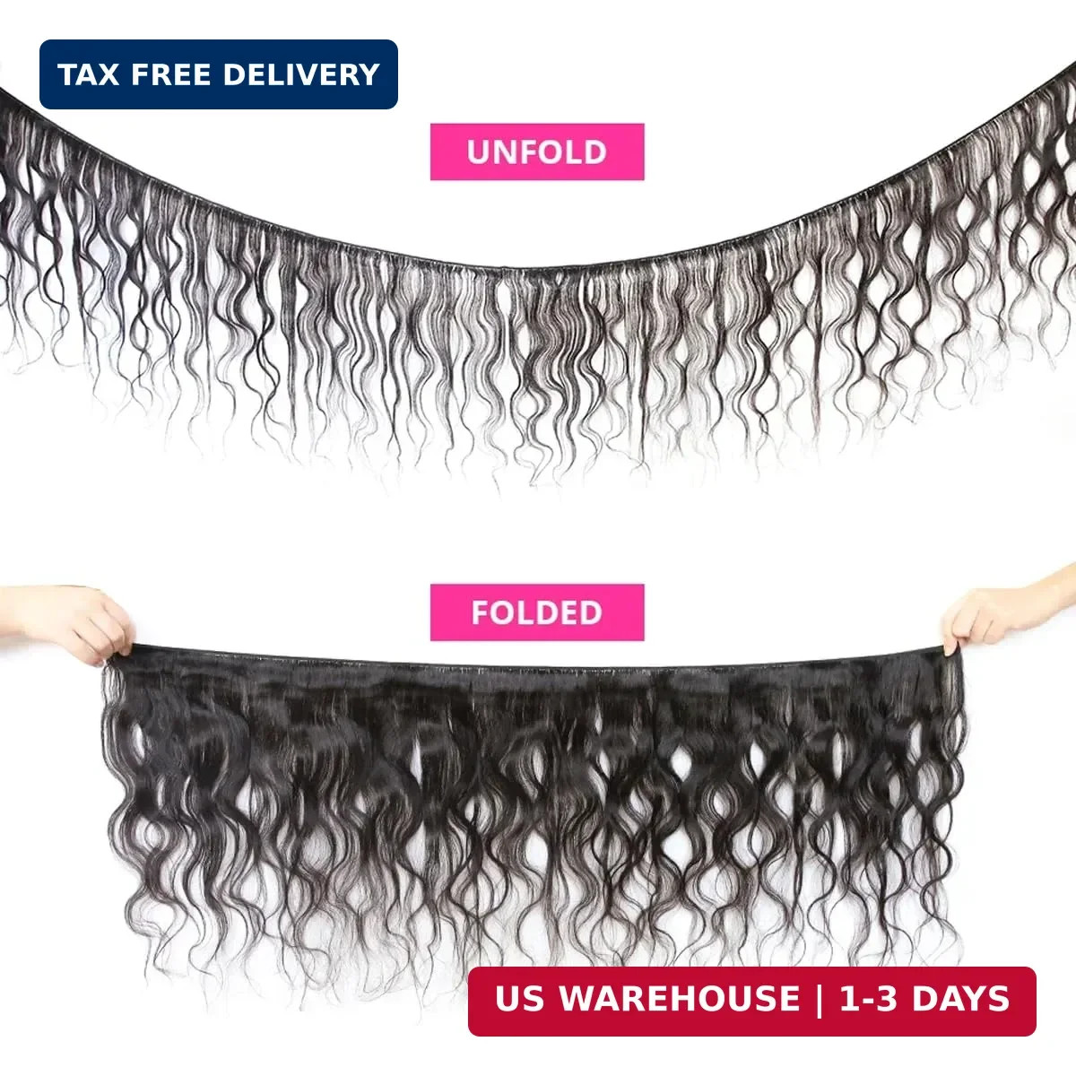 Body Wave Bundles Human Hair 14 16 18 Inch Human Hair Bundle 100% Unprocessed Br