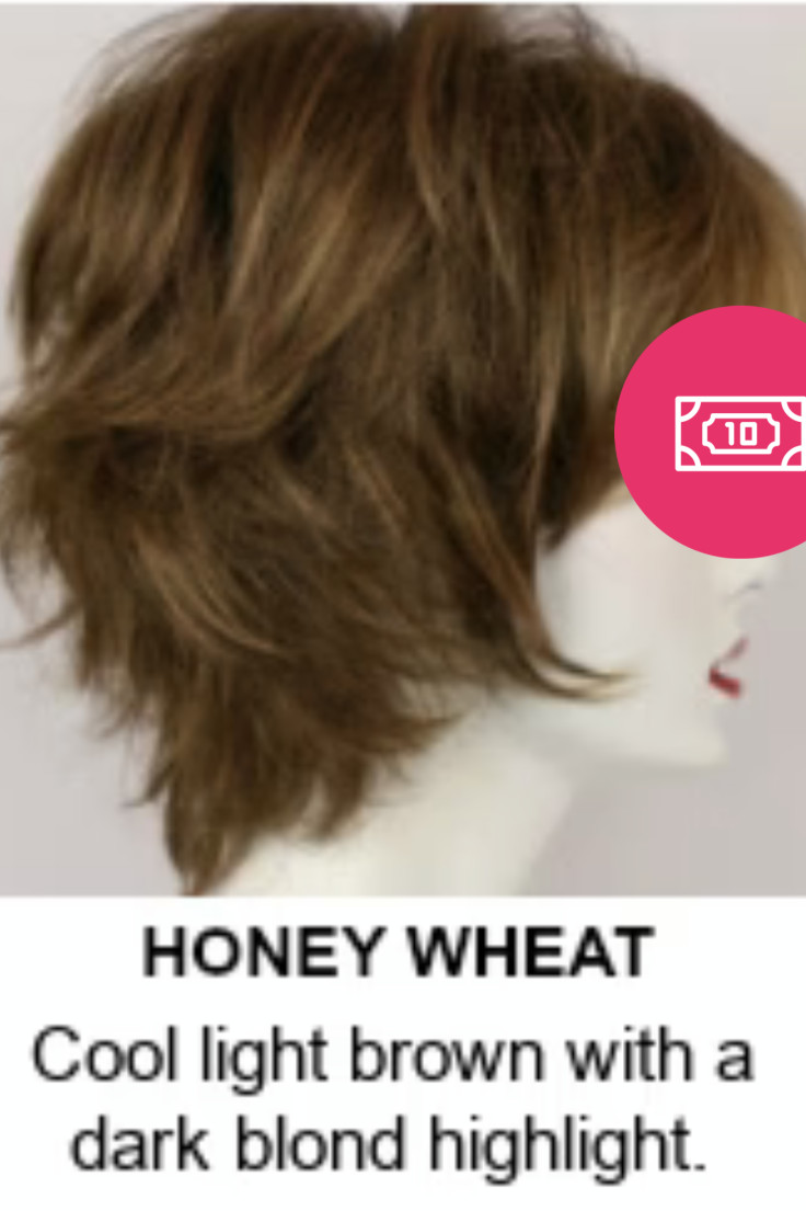 Godiva’s Secret Wigs “Farrah Wig” Honey Wheat TRIMMED SEE PHOTOS