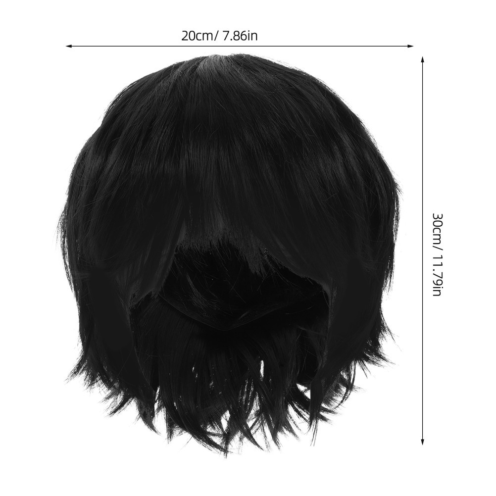 30 cm Fashionable Short Cosplay Wig For Party And Role Playing