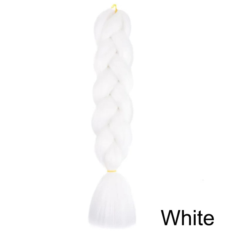 24Inch Synthetic Yaki Straight Braiding Hair Extensions for Women Dreadlocks