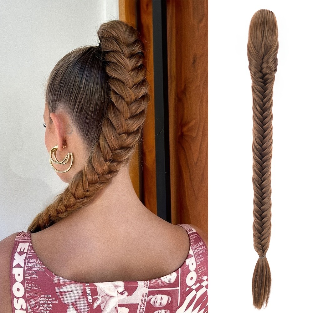 1pcs Modern Braided Hair Extension Accessory for Women Casual Daily Wear Styling