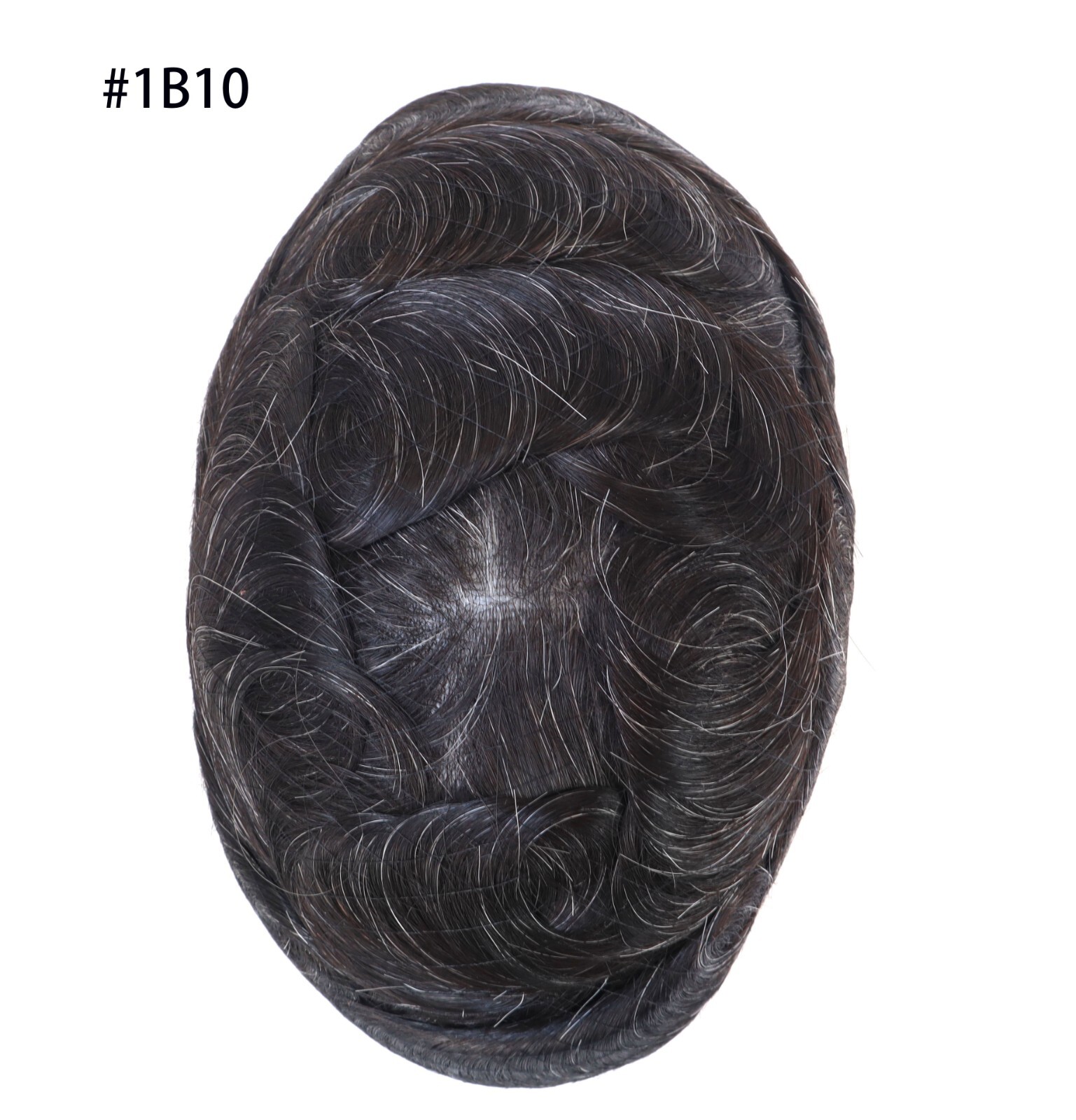 Toupee for Mens Human Hair Replacement System 0.02mm Ultra Thin Skin Hairpieces