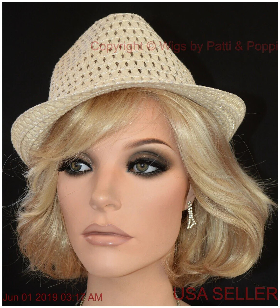 Modern Motif Gabor Wigs GL14-22SS Sandy Blond Lace Front monopart Beachy Waves