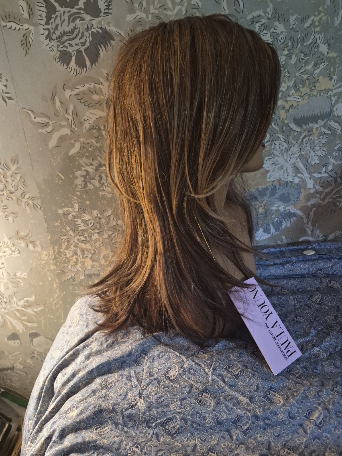 Paula Young VersaFiber A0040 NOLA Layered Straight Wig Free-Part Heat Resistant