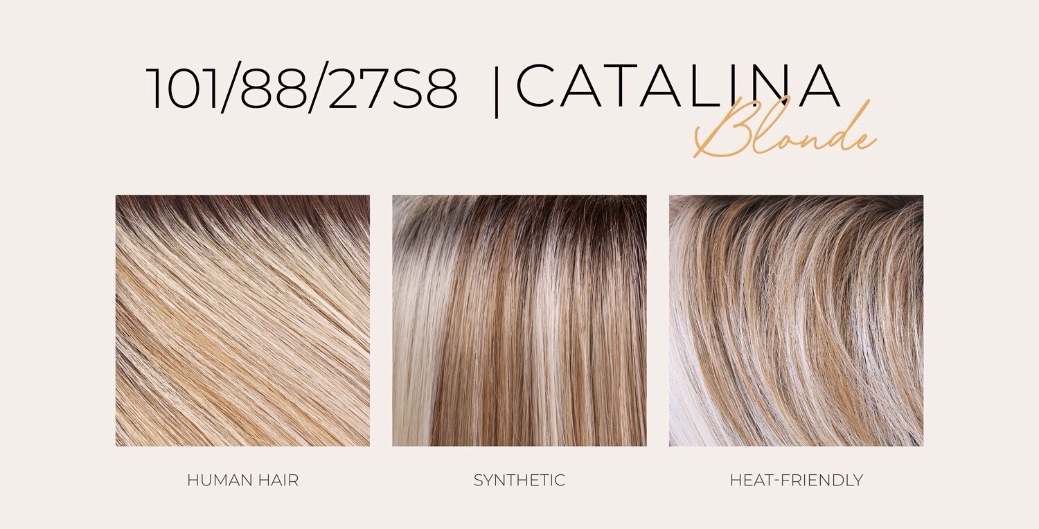 NEW IN BOX JON RENAU WIG DREW Catalina Blonde 101/88/27S8 FULL TOP LACE SALE FAB