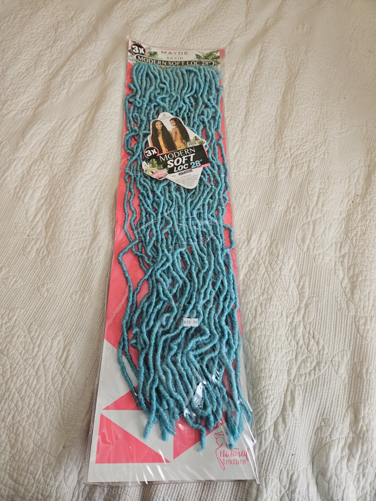 Modern Soft Loc 28 Inches Blue