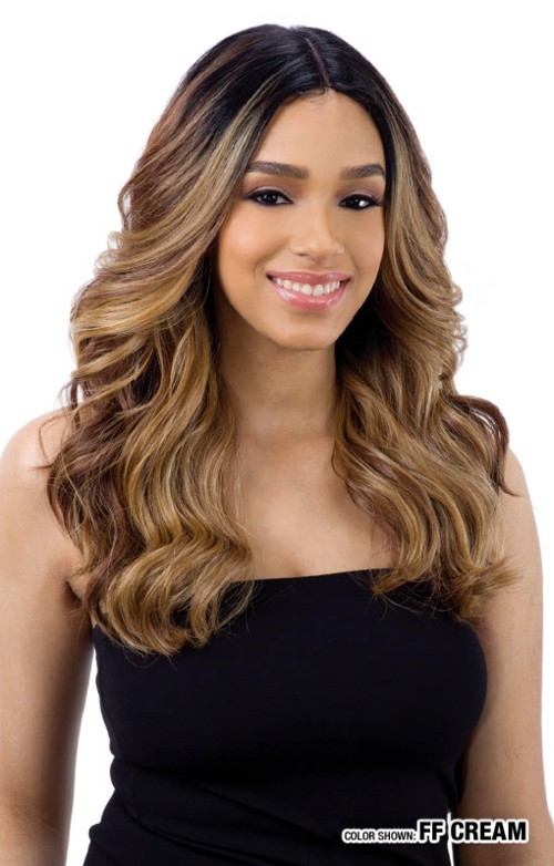 FREETRESS EQUAL 5 INCH DEEP LACE PART SYNTHETIC WIG- VALENTINO