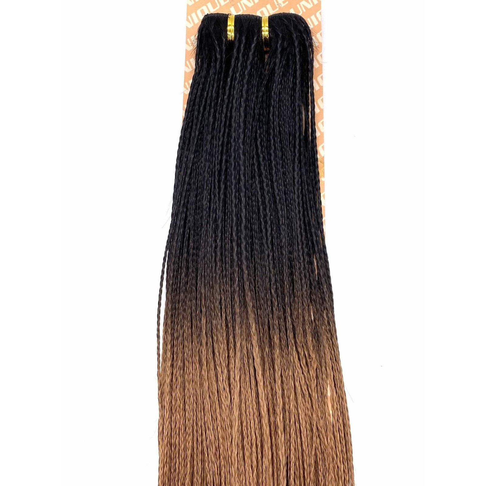 Unique Micro Braid 14″ T1B Burgundy / 100% Human Hair