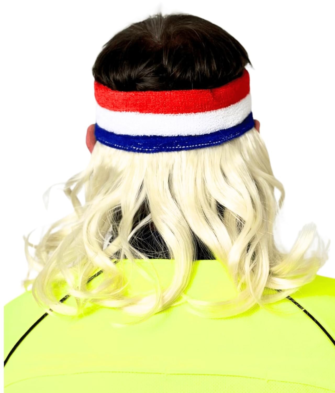 Retro Wavy Mullet Headband Wig for Theme Parties – Instant Fun Accessory