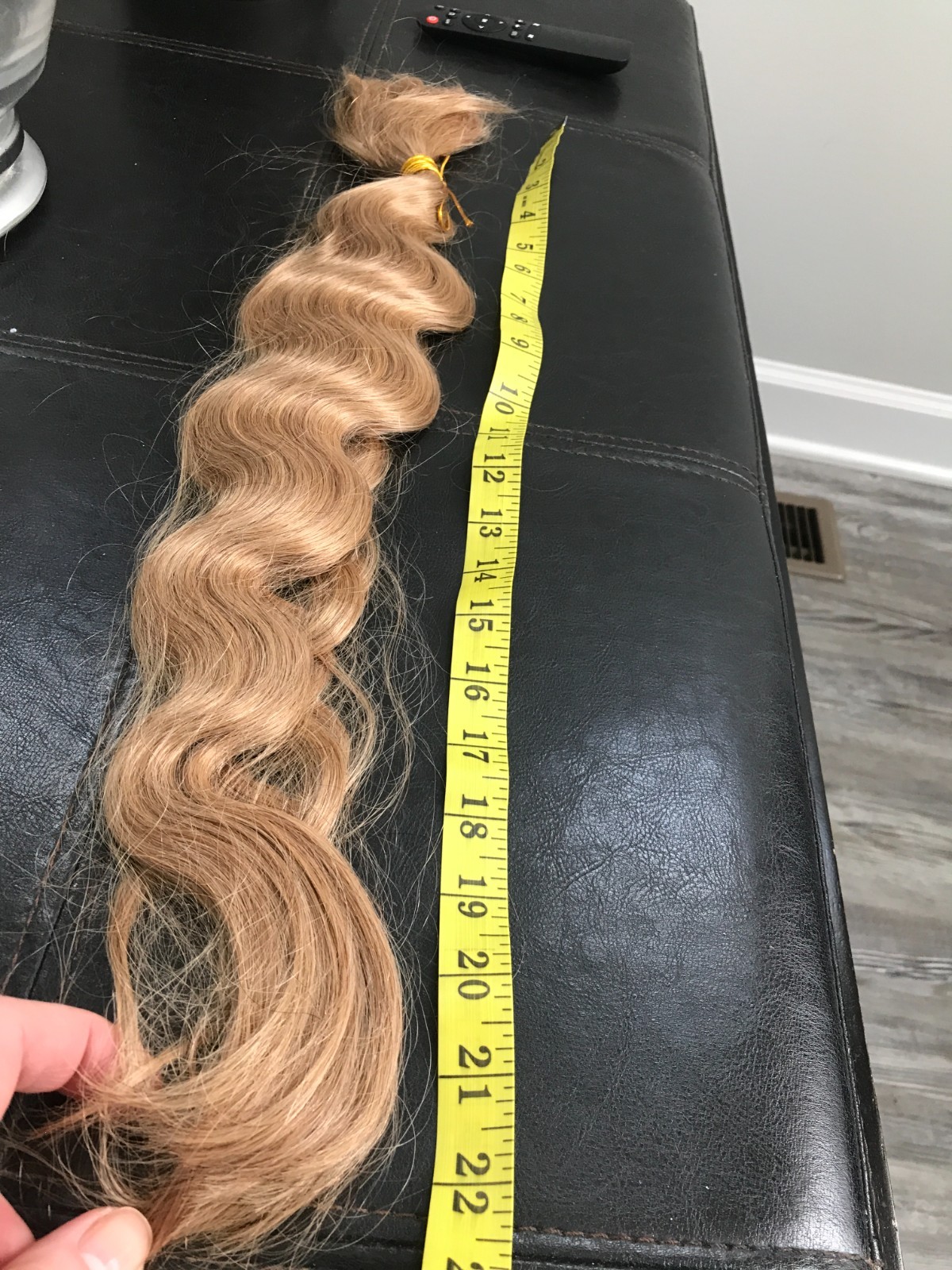 Bulk Human Hair for Braiding (Leftover) 22 inch 108 gram
