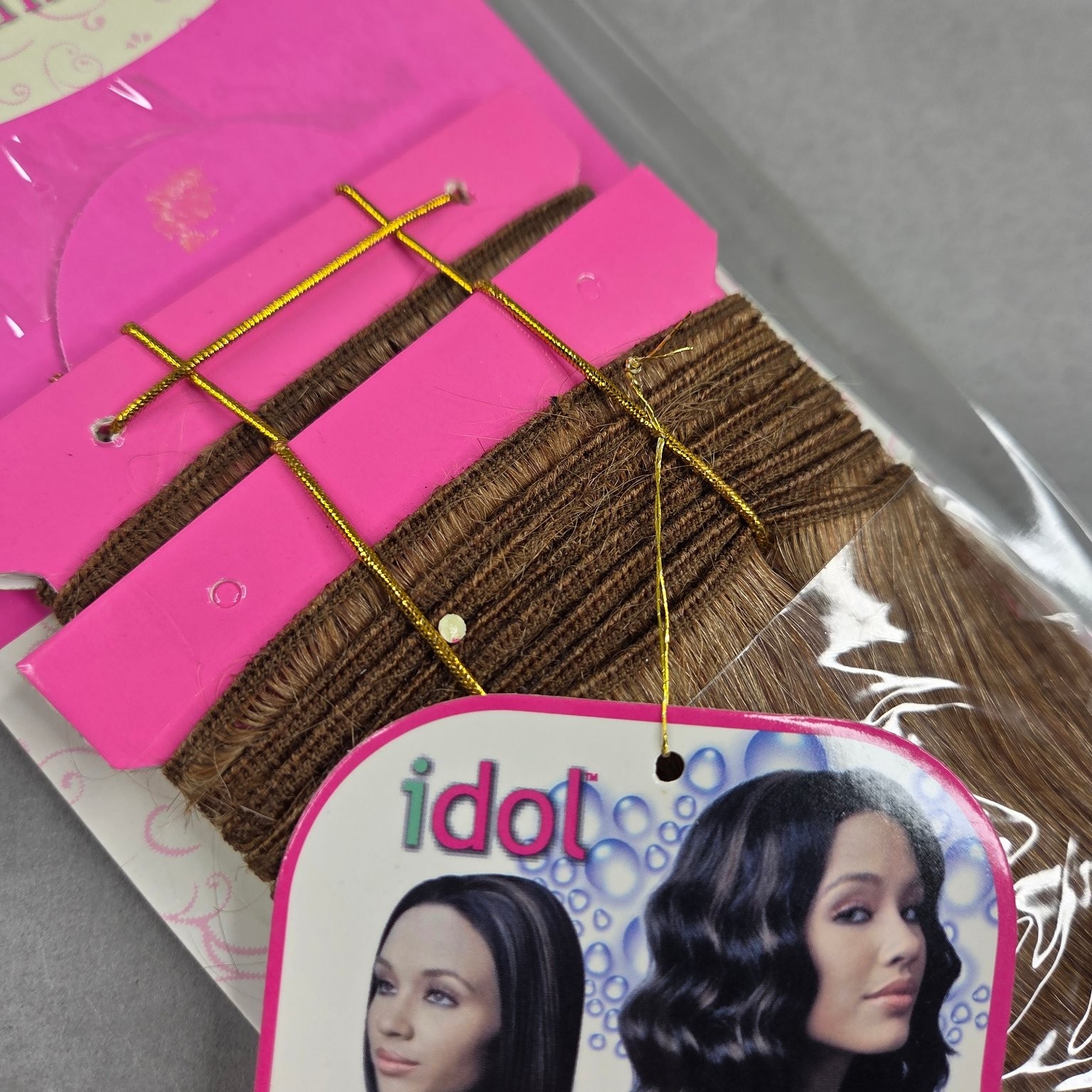 Idol Indian Remi Human Hair Extensions Wet & Wavy Ripple Deep F27/30 10S
