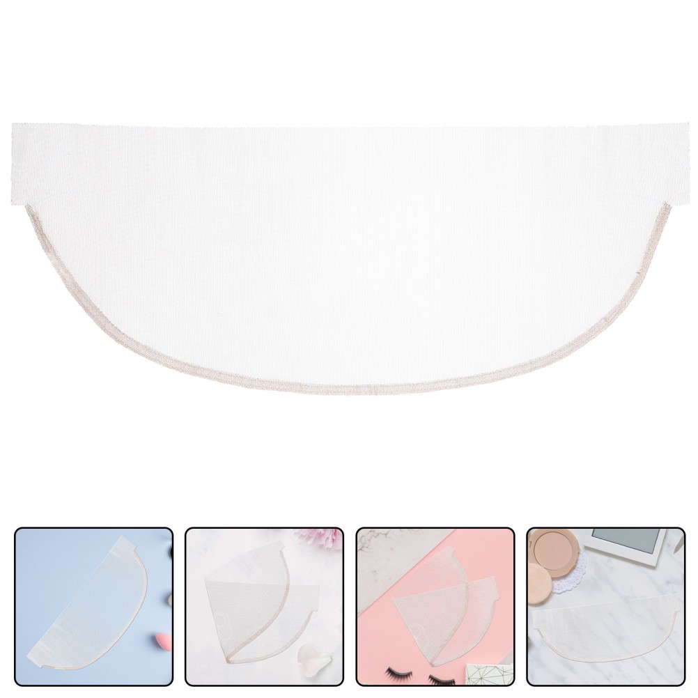 5pcs Wig Making Lace Base – Transparent Net Fabric for Closure