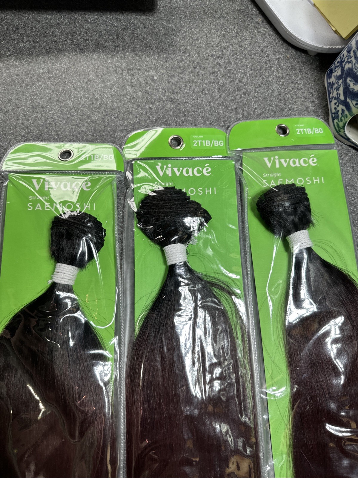 Lot Of 3 Vivace Saemoshi Bundle – Straight New Color 2T1B/BG All NEW Unopened