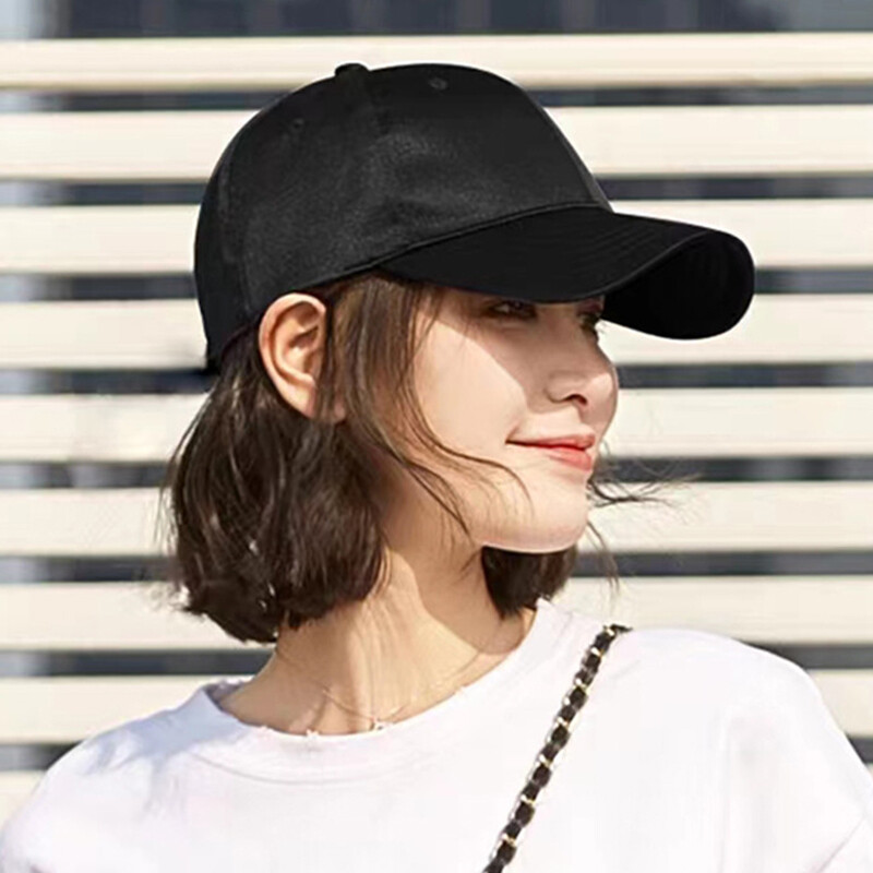 Women Baseball Cap Hat Wig Hairpiece with Short Curly Hair Adjustable Casual