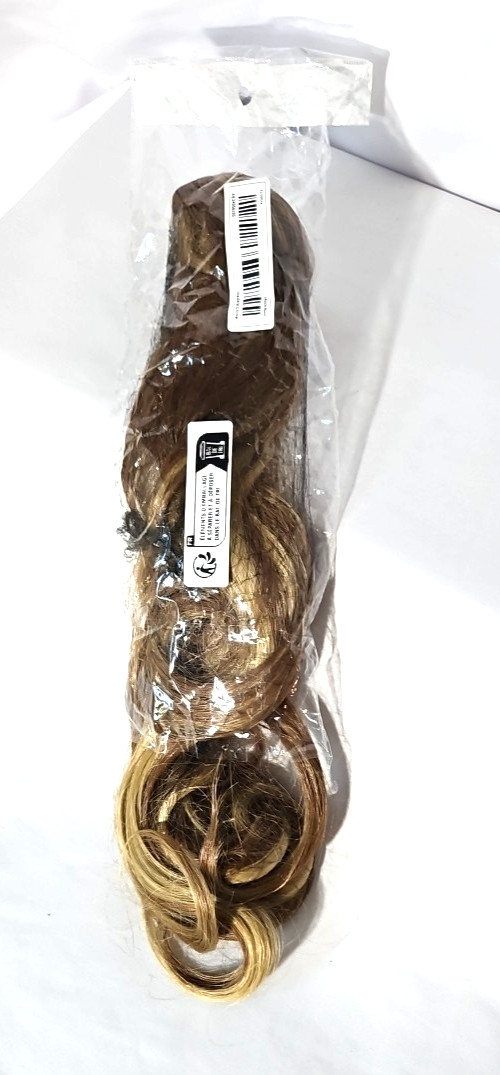 Rust Wavy Claw Clip Ponytail Hair Extension 24″ Long Synthetic Hairpiece New