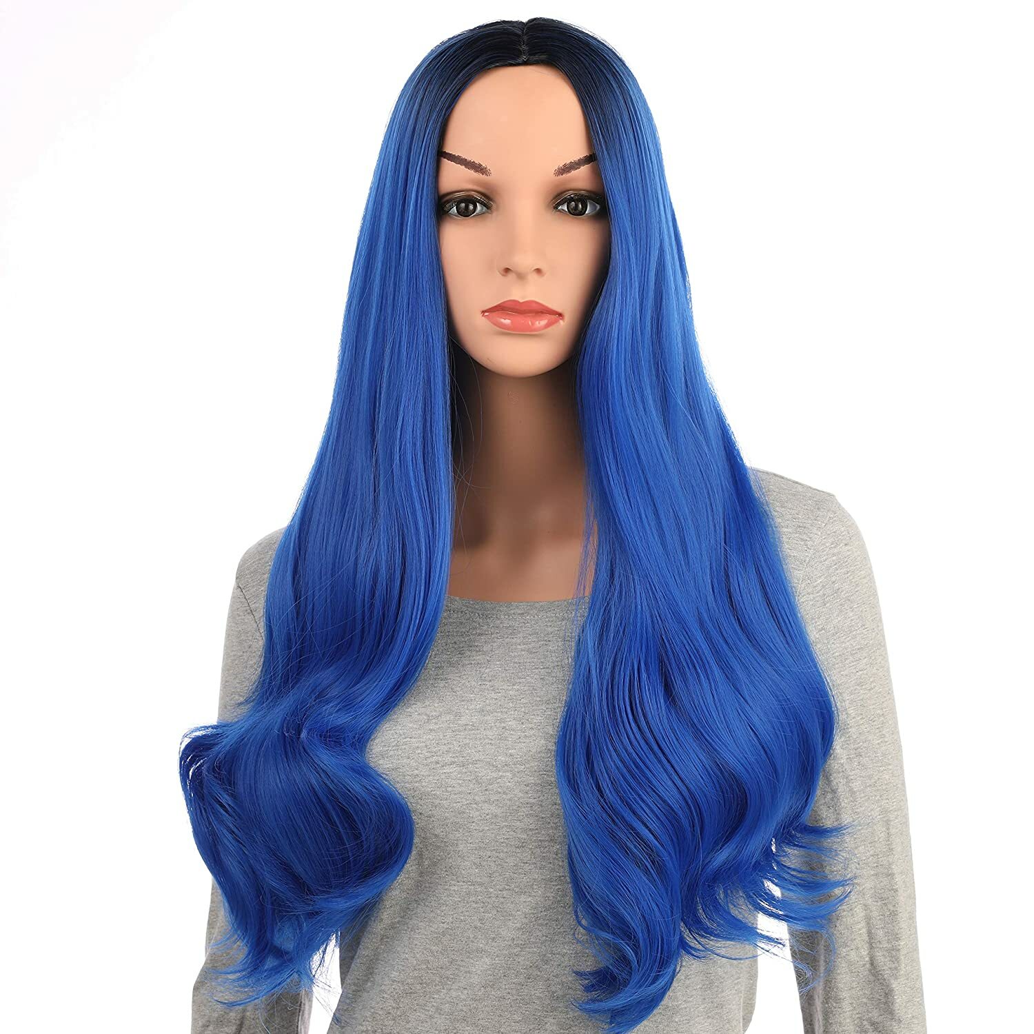 Long Curly Multi-Color ColorfulHair Wigs – Charming Lolita Cosplay Party Wig