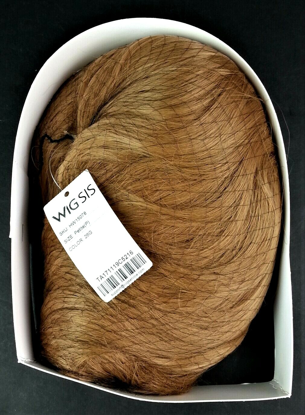 Wig Sis Petite Blonde 26G Synthetic Short Wavy SKU HW15078 Capless NEW