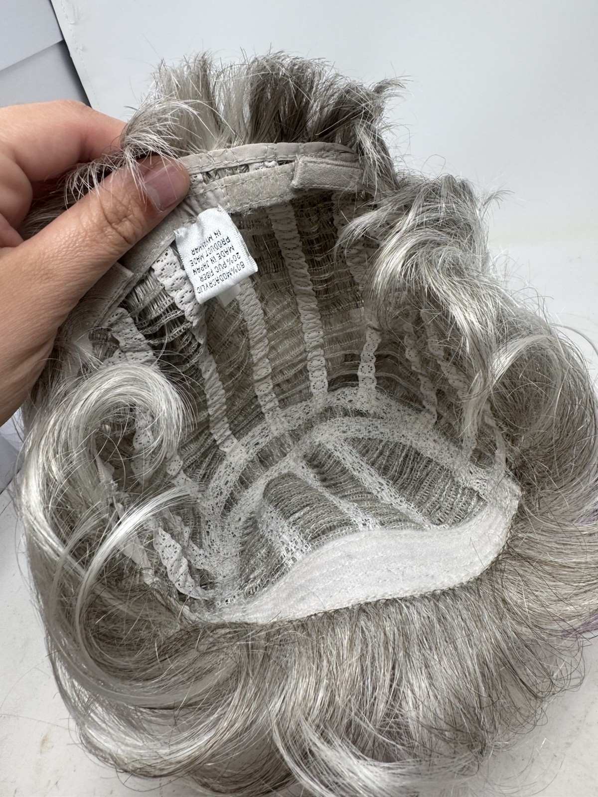 Paula Young Wig A7014 Color 56-60A Brussels-P Gray Salt & Pepper Short Wig