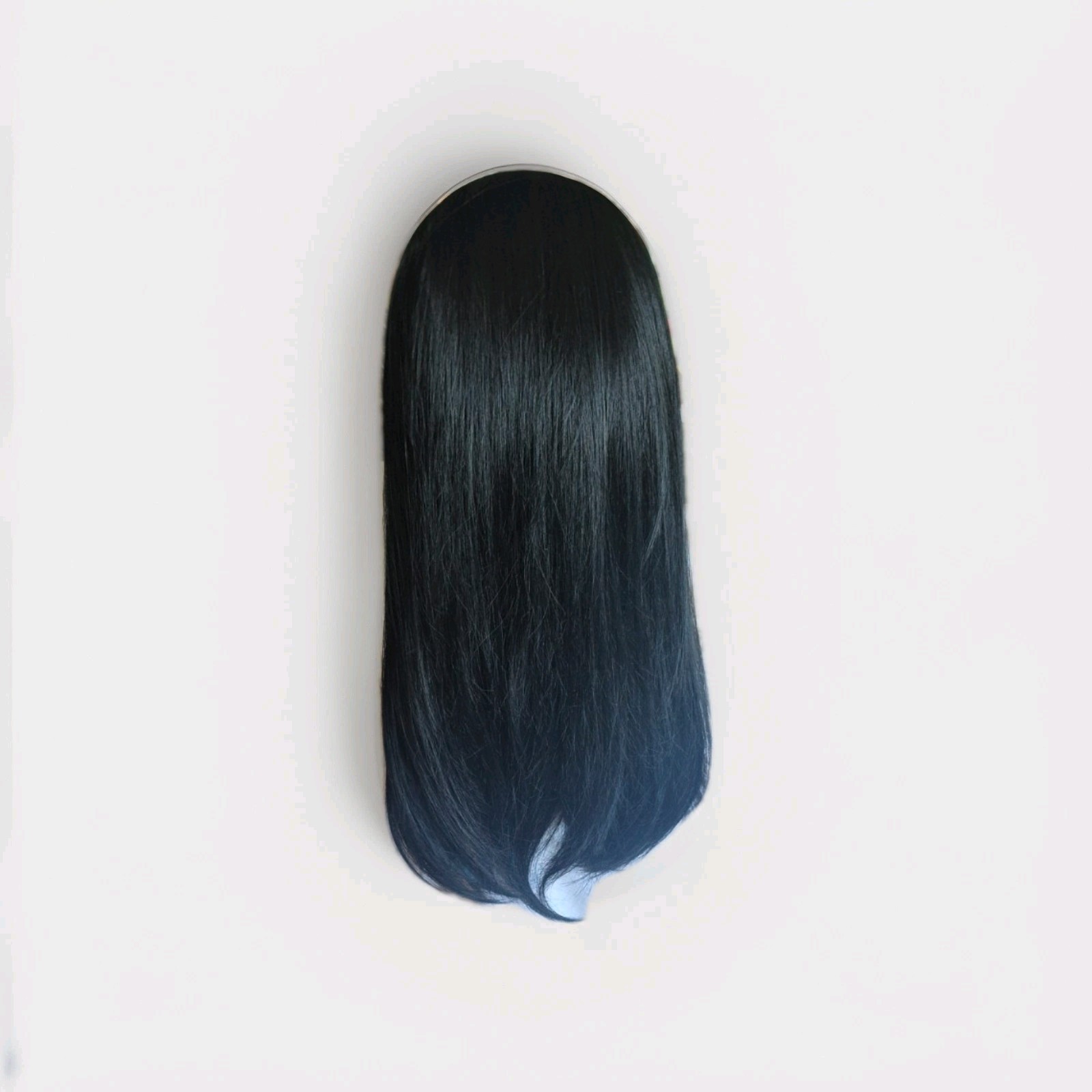 26in Black Long Wavy Wig with Bangs for Women Heat Resistant Synthetic Cosplay