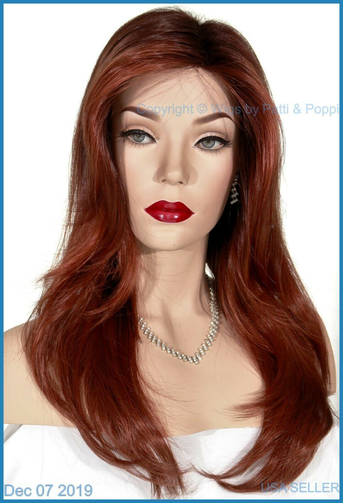 ANGELICA | NORIKO WIG | RED CRIMSON-LR | LONG SEXY CUTE -1 504
