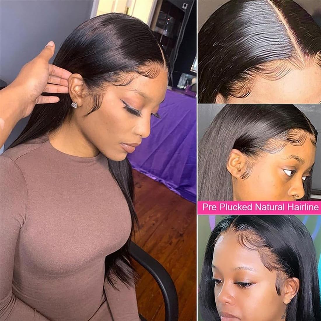 Doris Beauty 13X4 Lace Frontal Straight Closure Ear To Ear 22 Inch Hd Lace