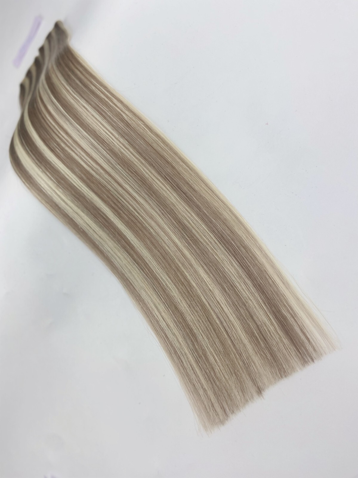 20inches hand tied genius weft hair extension Balayage color number P9/613