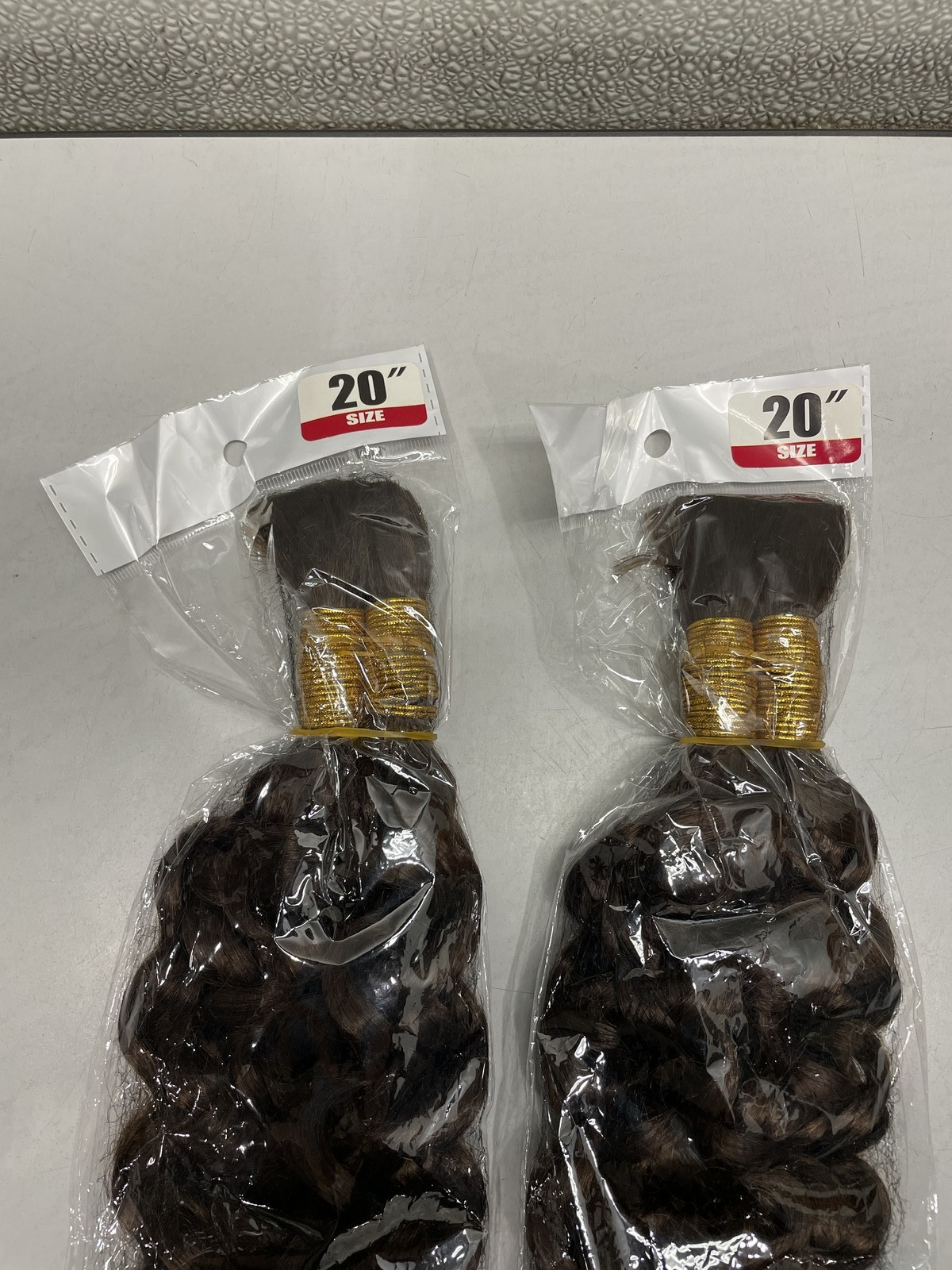 Cheetah Beauty Chocolate Brown Water Wave Human Hair Bulk For Braids 4 Bundles