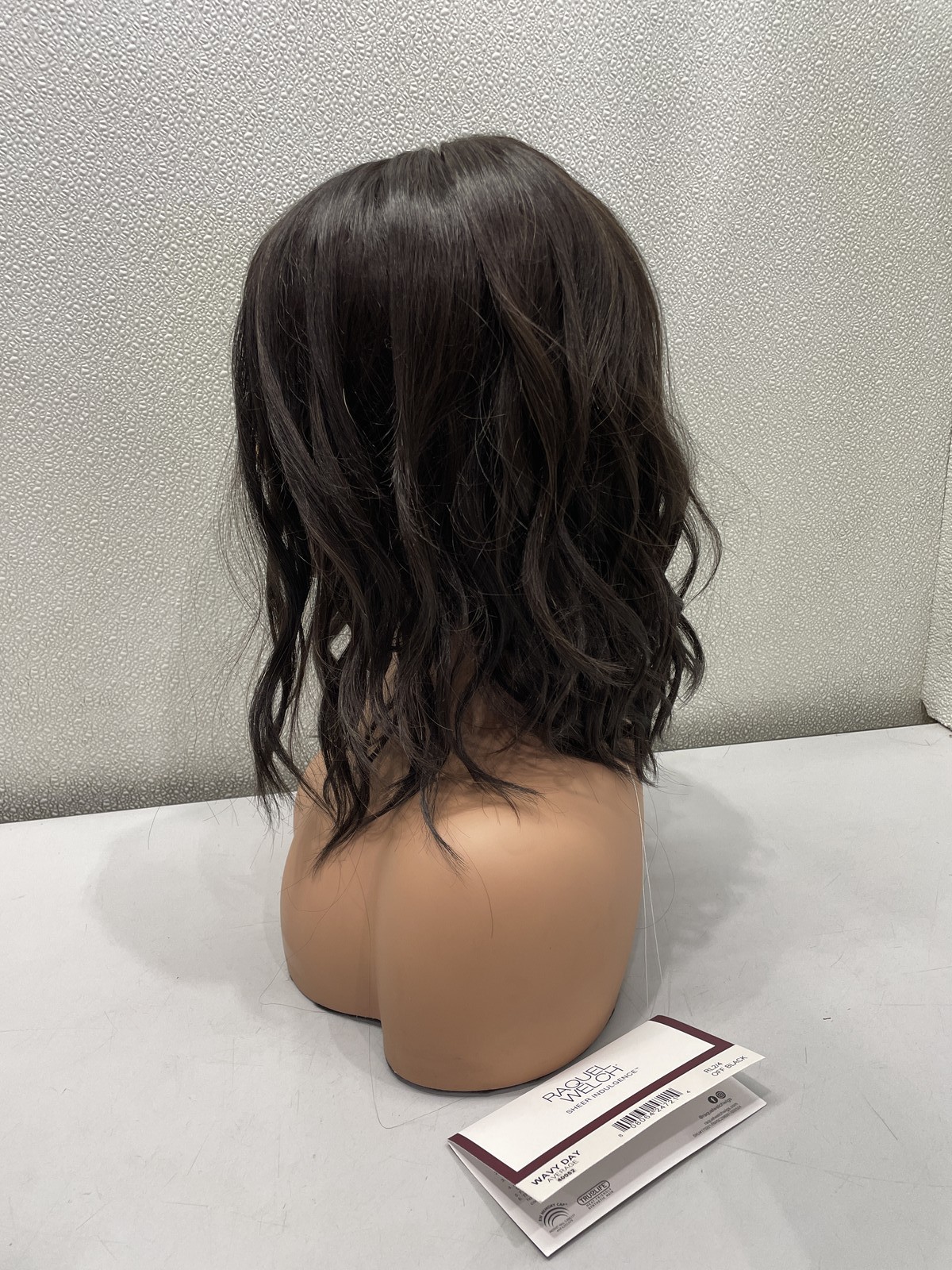 Raquel Welch Wavy Day Synthetic Lace Front Mono Top Wig, RL2/4 Off Black