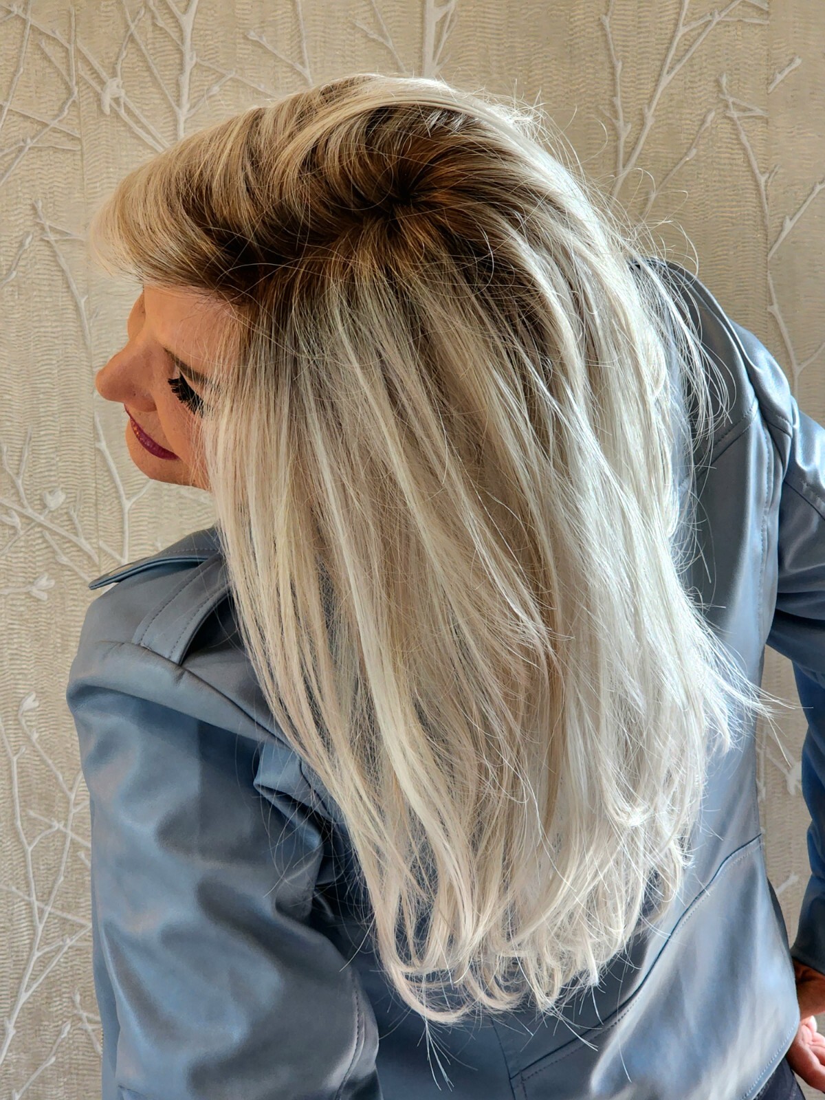 LOCKLAN WIG Estetica 100% HAND-TIED/MONO-TOP SILVERSUNRT8 OR SUNLIT BLON COLOR