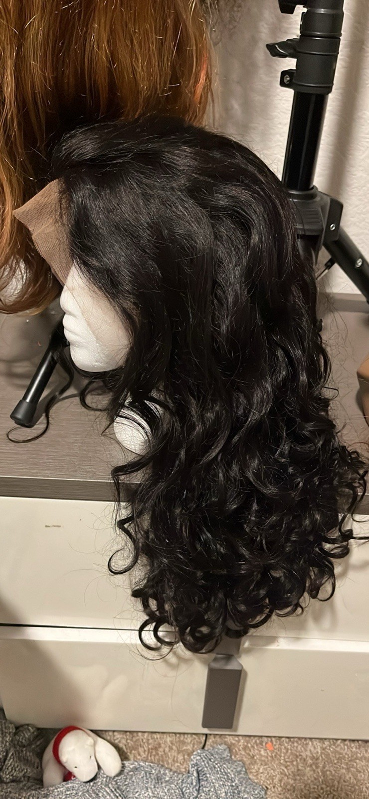 Lace Front Wavy Wig for Women Black & Light Brown Shades Natural Theme